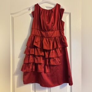 DKNY Vibrant Red Dress
